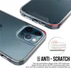 Couverture de cas antichorcométrique transparente pour iPhone 12 mini 11 XR XS max 8 plus Samsung Note 20 Note 10 S20 S21 Plus S21 M31S M30S A41 A42 Moto g