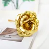 24k lamina d'oro placcato rosa regali creativi dura per sempre rosa per il matrimonio dell'amante regali di giorno di natale decorazioni per la casa w-00481