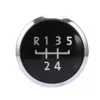 New Car Heat-resistant Black Professional Gear Shift Knob Stick Badge for T5/T6