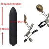 Nxy Sex Pump Toys Weiblich Edelstahl Folter Spielklemme Glockenring Metall Nippelklammern Brust Bdsm Bondage Restraint Fetisch Ei Vibrator Spielzeug 1221