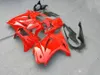 Injektionsfeoking Body Kit för Kawasaki Ninja ZX250R 08 09 10 12 Bodywork ZX 250R 2008 2010 2012 EX250 Red Fairings Set KB11