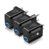 18W быстрый зарядка QC 3.0 PD Type C USB настенное зарядное устройство ЕС US UK Plug Adapter Мобильный телефон Power Доставка зарядное устройство