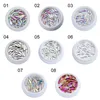 30Pcsbox 3D White AB Nail Rhinestones Waterdrop Beauty Diamond Crystal Glitter Nail Stones DIY Design Art Decorations New9512245