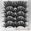 16 Styles 5 Pairs 3D Eyelashes 25mm Faux Mink Lashes Handmade 3D Mink Eyelashes Thick Fluffy False Eyelashes Makeup Eyelash Extensions