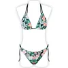 Push Up Sexy Bikini New Micro Swimwear Women Print Floral Bikini مجموعة ملابس السباحة للسباحة لبدلة Beachwear Biquini قطعتين T200508