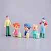 2021 anime cocomelon figur leksak pvc modell dockor cocomelon leksaker barn baby gåva 12st / set julklapp
