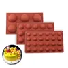 Stampo in silicone sfera sfera per torta pasticceria cottura al cioccolato caramelle fondente Bakeware forma rotonda stampo da dessert decorazione fai da te FWE31521805320