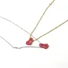 1pc lot 925 Sterling Silver Link Chain Oblique heart Opal Necklace Oblique heart Fire Opal Stone Silver Jewelry1264V