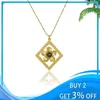 Hawaiian Plumeria Pendant Necklace Fashion Gold Flower Long Chains Necklaces Women's Alloy Jewelry Wedding Gift for Women 202296b