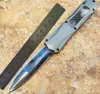 A163 3300 Handle de poignée bleue Blue Double action Tactical Camping Couteau de chasse aux couteaux de fourrage
