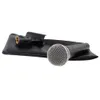 Microfono cablato professionale 58LC di alta qualità Microfono dinamico cardioide per performance dal vivo Voce Karaoke Stage Studio