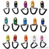 Draagbare verstelbare geluid Sleutelhanger en polsriem Training Clicker Multi Color Pet Dog Outdoor Training Clicker Whistle RRA11901