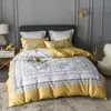 European Style Palace Digital Printing 600TC Egyptian Cotton Bedding Sets Duvet Cover Pillowcase Flat Sheet Luxury Queen King#sw T200706