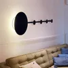 Modern LED Creative Moon Wall Lamps Restaurant Living Room Decoration Bedroom Home Hanger Wall Sconces