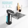 400Ml Automatic Liquid Soap Dispenser Smart Sensor Touchless ABS Electroplated Sanitizer Dispensador for Kitchen and Bathroom Y200407