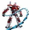 Film Série Mecha Déformation Robot Blocs de Construction Briques DIY Jouets Éducatifs Compatible Enfants Cadeaux de Noël LJ200928
