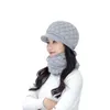 2020 Women's Winter All-Match Woolen Hat Boolen Gorros Warm Mother Girl Hat Plus Cashmere tejido caliente suave completo Temperamento