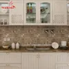 Modern PVC Self adhesive Wallpaper Bathroom Wall Paper Kitchen Waterproof Mosaic Tile Stickers Vinyl Home Decor Wall Stickers Y2002747