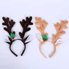 Headband Christmas Headband Adulto Crianças Novidade Decorações Do Partido Decorações Xmas Dos Desenhos Animados Pano Art Headbands WQ44-WLL