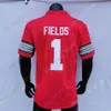 Vin Ohio State Buckeyes Camiseta de fútbol NCAA College Nick Bosa Ezekiel Elliott Cris Carter Braxton Miller Cardale Jones Barrett Griffin Fleming