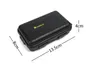 50pcs 135*80*40mm Portable Outdoor Waterproof Shockproof EDC Survival Tools Stash Box Seal Storage Box with Sponge Mat