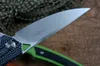 Twosun Flipper Survival Knives EDC D2 BLADE SATIN G10 손잡이 사냥 야외 주머니 접이식 나이프 TS81 세라믹 볼 베어링 XMAS 2859