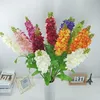 Hot Bouquet Artificial Plant Fake Orchid Silk Flower Home decoration Wedding Garden Decor Artificial flower free shipping M0D