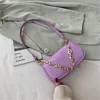 Fashion Baguette bags MINI Crocodile Pattern PU Leather Shoulder Bags For Women Chain Designer Luxury Handbag Female Travel tote268d