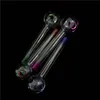 Acessórios para fumantes Tubos de concentrado de tubo de vidro colorido Clear ótimos tubos de fumantes