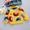 Fashion Baby Pullover Autumn Cartoon Pattern Boys Sweatshirts Newborn Soft Top Spring Hoodies For 9M4T Toddler Outerwear Cloth LJ8578957