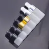 زجاجة زيت عطور مقاومة للأشعة فوق البنفسجية مقاومة للضوء مع غطاء قطرة الألومنيوم 1ML 2ML 3ML 5ML عينة من زيت بيرد زيت زجاجة زجاجة زجاجة زيت الزيت