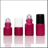 2022 NEW 1ML Roll On Bottle Cobalt (1/4 Dram) 4 Colors Rollon Stainless Steel Roller Ball Essential Oil Liquid fragrance