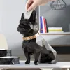 Französische Bulldogge Münzspardose Sparschwein Figur Wohndekoration Münzaufbewahrungsbox Halter Spielzeug Kind Geschenk Spardose Hund für Kinder 20202t