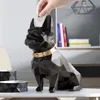 bouledogue français tirelire figurine décorations pour la maison boîte de rangement de pièces de monnaie support jouet enfant cadeau tirelire chien pour enfants 207723145