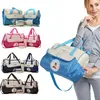 5pcs set Diaper Bag One Shoulder Baby bag Women Travel Handbag for Baby Nursing Mummy Maternity Nappy Bag luiertas LJ201013