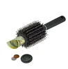 Pędzel do włosów grzebień pusty pojemnik czarny skrytka bezpieczna dywersja Secret Security Hair Make Ukryte kosztowności domowe przechowywanie 4086099