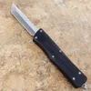 Combat Dragon Hellhound 440 Blad T6061 Hantera automatisk auto kniv Folding Fixed Blad Colletion Pocket Knifes Xmas Presentficka Verktyg