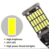 1ピースキャンバスW16W T15 920 921 912 LED 4014 45チップリバースバルブバックアップパーキングライトランプ電球