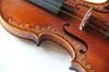 Hand-made solid wood violin carved flower violin 4/4 solid wood 111223