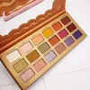 Le plus récent fard à paupières citrouille de Noël 18 couleurs classique palette de fard à paupières aux épices maquillage mat miroitant fard à paupières de haute qualité 3835874