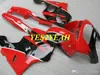 Kuiken Body Kit voor Kawasaki Ninja ZX6R 636 94 95 96 97 ZX 6R 1994 1997 ABS Red Black Backings Carrosserie + Geschenken KS08