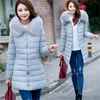 Offre spéciale manteau pour femme version coréenne longue veste en coton rembourrée pour dame plus épaisse parka 1509 201214