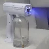 800 ml Portable Blue Light Nano Steam Spray Gun Trådlös Sprayer Machine Stor Kapacitet Spray Machine Hem Rengör verktyg KKA8306