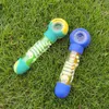 new personality scorpion body long handle shape silicone pipe with filter element removable and washable Smoking Pipes