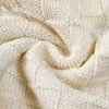 Bébé Couvertures tricotées Poussette Été Nouveau-né Drap de lit Accessoires Mensuel Enfants Garçons Bain Swaddle Wrap Cobertor Infantil Quilt LJ201014