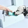 Alimentador de cães de 300 ml com filtro de água garrafa de água de plástico garrafas de alimentação cães cães protable ao ar livre tigela gota y200917