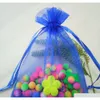 Organza Bags Wedding Birthday Gift Multi kolor Różne rozmiar do wyboru akcesoriów biżuterii 272U