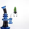 Рождественская елка Стеклянная CARB CAP 24mm для кварцевого Бэнгер Курение для курения ногтей для Bong Труба Курение нефтяной воск