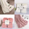 Cobertores 2021 Super Soft Fuzzy Fur Faux Elegante Acolhedor com Throw Throw Cobertor Cama Sofá Colcha Long Shaggy Cama Quente Folha11