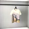 メンズTシャツスーツフード付きカジュアルファッションカラーストライプ印刷アメリカイギリスサイズ高品質ワイルド通気性長袖Tシャツ3F4E